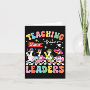 Carte Enseigner aux futurs leaders Professeur Dinde Ridi