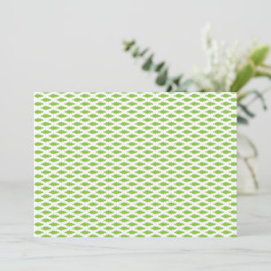 Carte Ensemble de dossiers verts botaniques