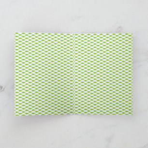 Carte Ensemble de dossiers verts botaniques