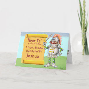 Cartes Chevalier D Anniversaire Zazzle Ch