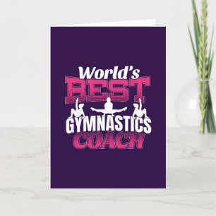 Carte Entraîneur mondial de gymnastique féminine