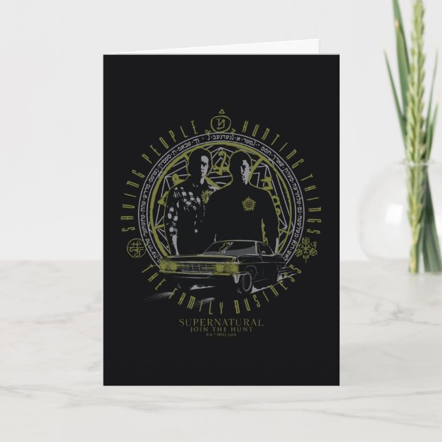 Carte Entreprise familiale Winchester Brothers (Devant)