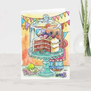 Carte Envie de gâteau