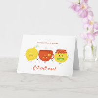 Envoyer du citron, du miel et du thé bien vite