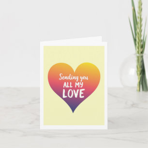 Carte Envoyez-vous l'amour obtenir bien bientôt Empathy