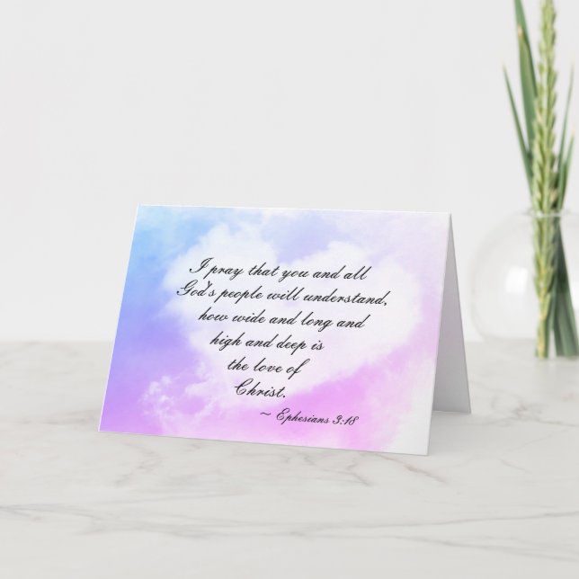 Carte Éphésiens 3 : (Devant)