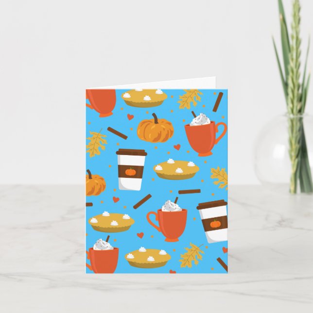 Carte épice citrouille d'amour (Devant)