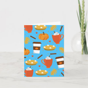 Carte épice citrouille d'amour