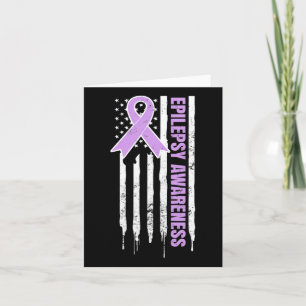 Carte Epilepsie Conception de Conscience Patriotique US