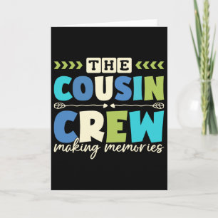 Carte Équipage de cousins 2025 Création de souvenirs Vac