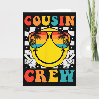 Carte Équipage de cousins 2025 Voyage de famille à la pl