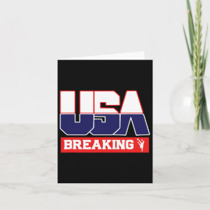 Carte Équipe Américaine Break Dancing - Hommes Et Femmes