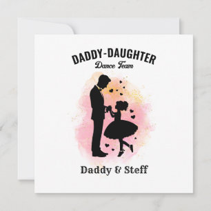 Carte Équipe de danse papa-fille (3) T-shirt
