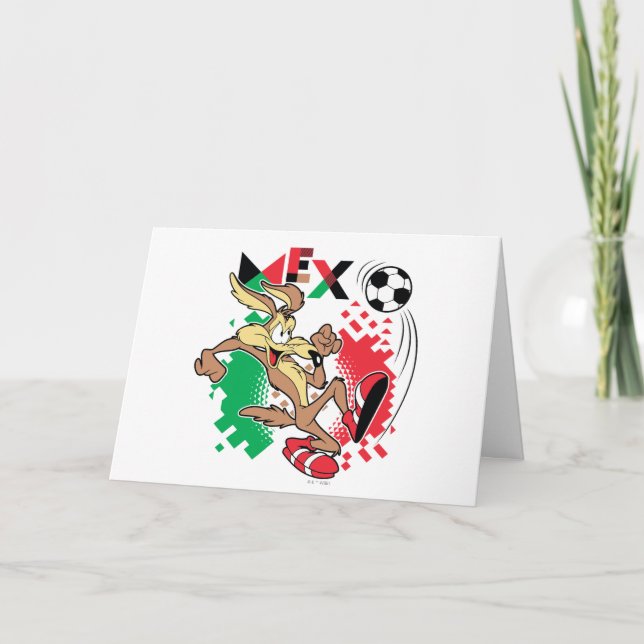 Carte Équipe de football du Mexique Graphique WILE E. CO (Devant)