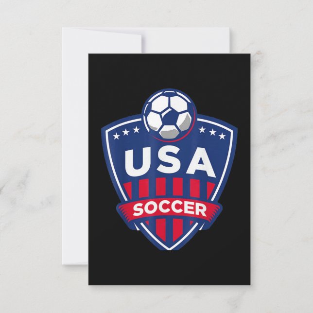 Carte Équipe des États-Unis de football (Devant)