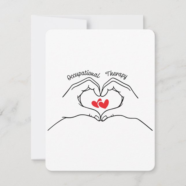 Carte Ergothérapie Coeur mou (Devant)