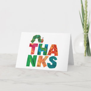 Carte Eric Carle   Merci Caterpillar