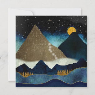 Carte Escalade en montagne d'or