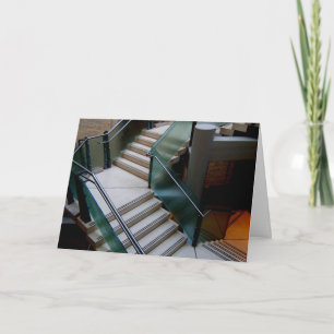 Carte Escalier en verre