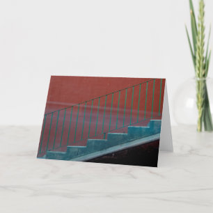 Carte Escalier et rampe Nature morte