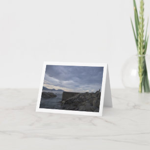 Carte escaliers vers la mer