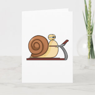 Carte Escargot à la traîne