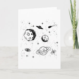 Carte Espace Adulte Adulte Astronomie Hobby Espace extra