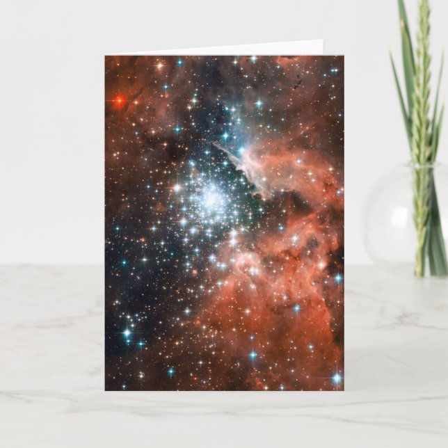 Carte Espace de cluster géant Nebula Star (Devant)