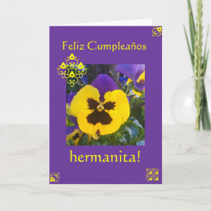 Carte Espagnol : Cumpleaños ! Anniversaire