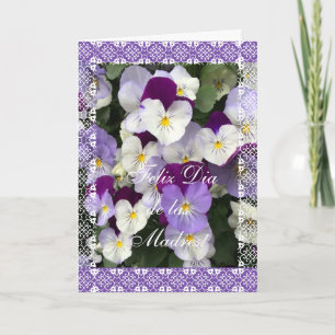 Carte Espagnol : Fête des mères / Dia de las madres