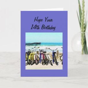 Carte ESPÉREZ QUE VOTRE "14ème" ANNIVERSAIRE EST MÉMORAB
