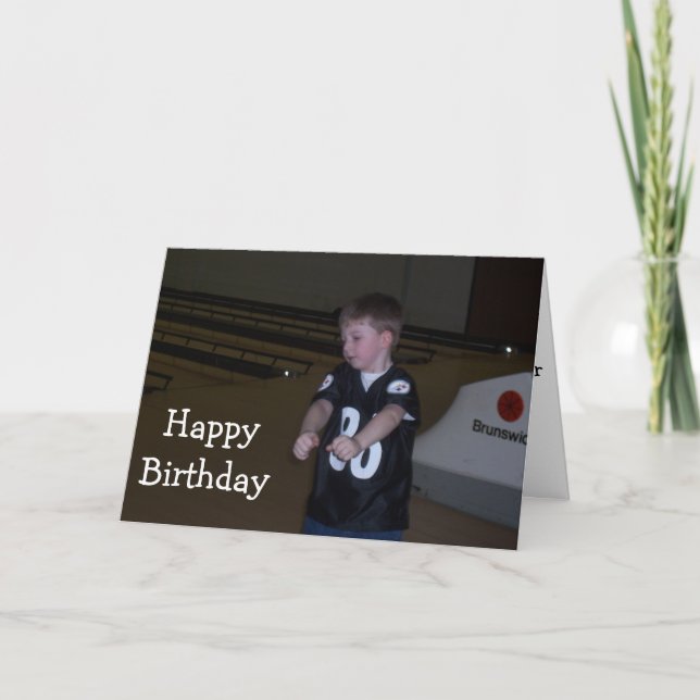 CARTE ESPÉREZ QUE VOTRE ANNIVERSAIRE VOUS REGARDE (Devant)