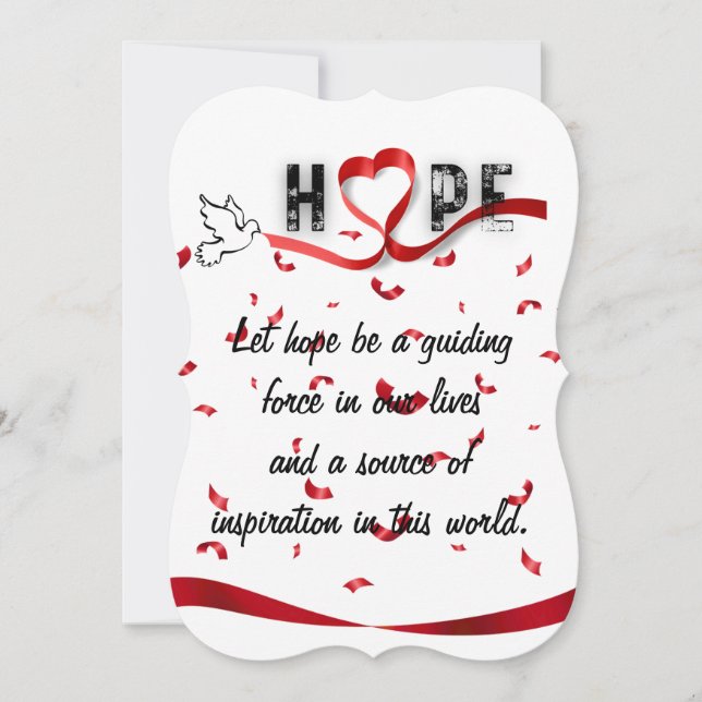 Carte Espoir (Devant)