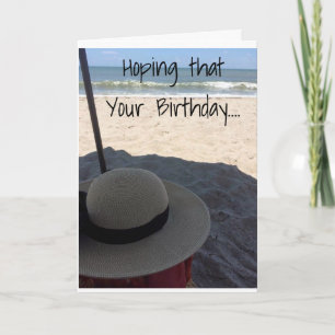 CARTE ESPOIR ANNIVERSAIRE EST AUSSI GRAND QU'UNE "JOURNÉ