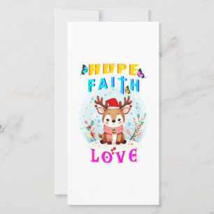 Carte Espoir Foi Amour