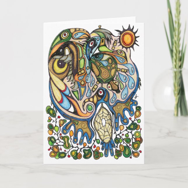 Carte Esprit de chaman :  Rêve de Thunderbird (NORD) (Devant)