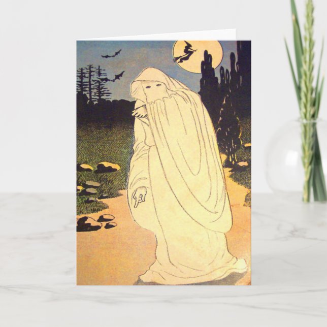 Carte Esprit de lune de batte de sorcière de fantôme (Devant)