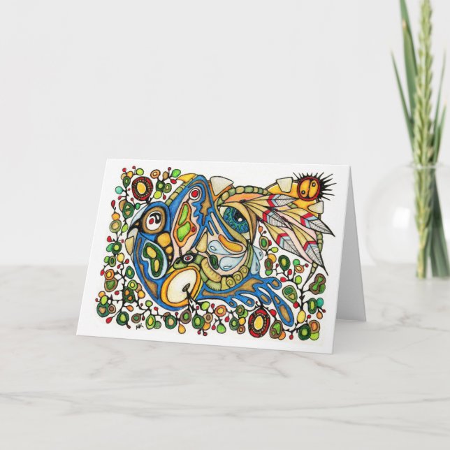 Carte Esprit de Shanam : La manière de la plume (est) (Devant)
