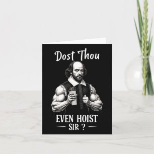 Carte Est-Ce Que Tu Peux Même Hoist Weightlifting Shakes