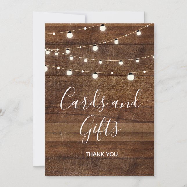 Carte et Cadeaux Mariage de la barre Signale. (Devant)