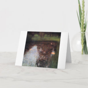 Carte Etang de calme sur le terrain du Château de Kammer