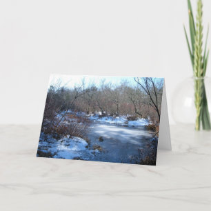 Carte Etangs D'Eau Humide En Hiver : Joyeux Anniversaire
