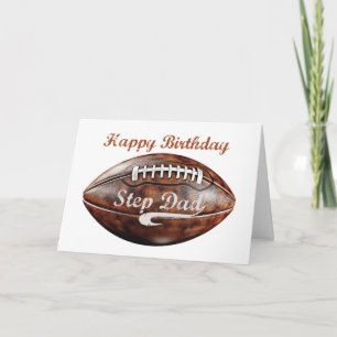 Carte Étape Papa Anniversaire Grunge Grand Ventilateur D