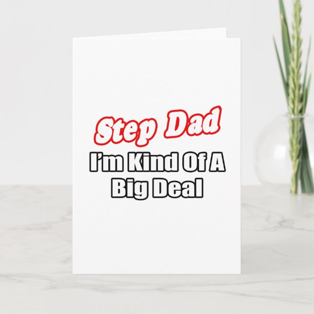 Carte Étape Papa...Gros Deal (Devant)