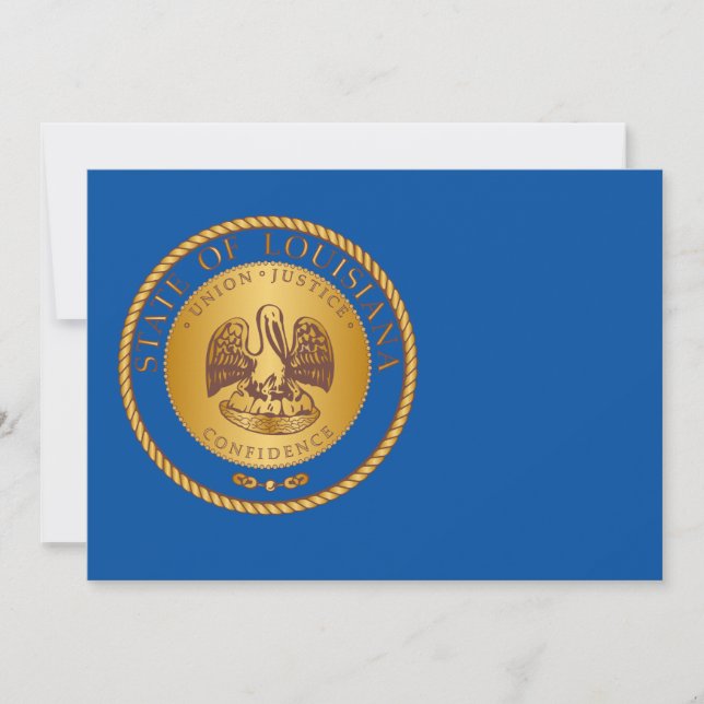 Carte État de la Louisiane (Devant)