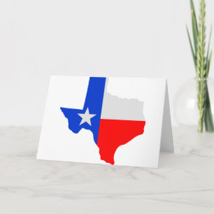 Carte État d'étoile solitaire du Texas