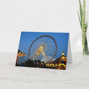 Carte États-Unis, Illinois, Chicago, Cityscapes, éclaira