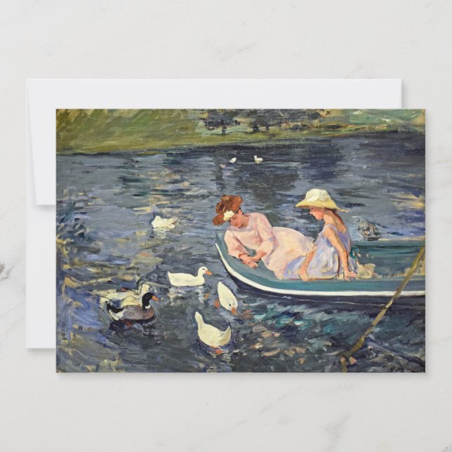 Carte Été deux | Mary Cassatt (Devant)