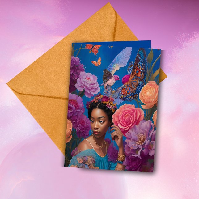 Carte Ethereal Bridesmaid Proposition Merci Imaginaire A (Créateur téléchargé)