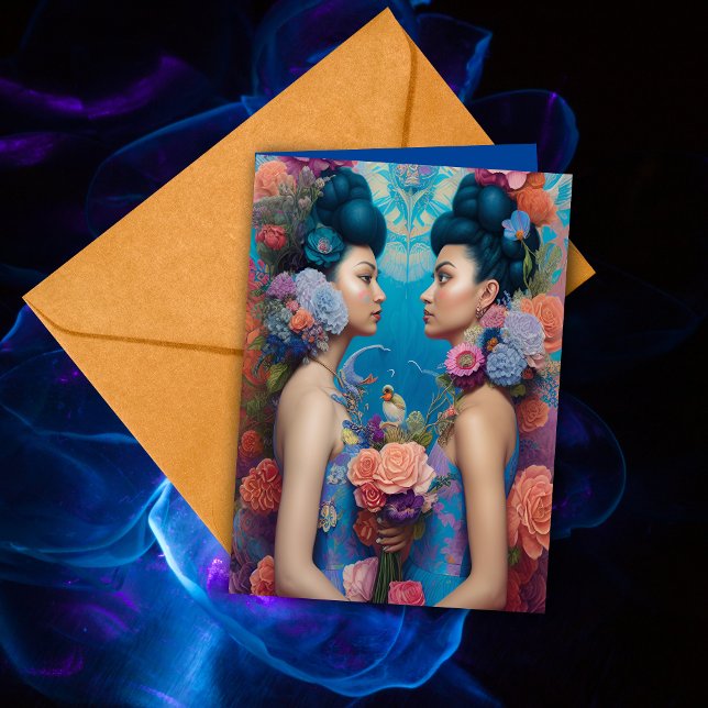 Carte Ethereal Bridesmaid Proposition Merci Imaginaire A (Créateur téléchargé)